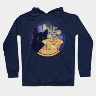 The Sight (Jayfeather, Lionblaze and Hollyleaf) Hoodie